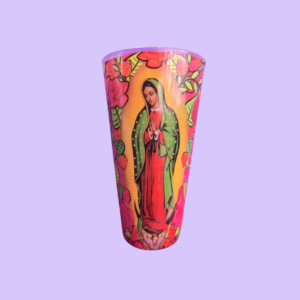 Guadalupe candle