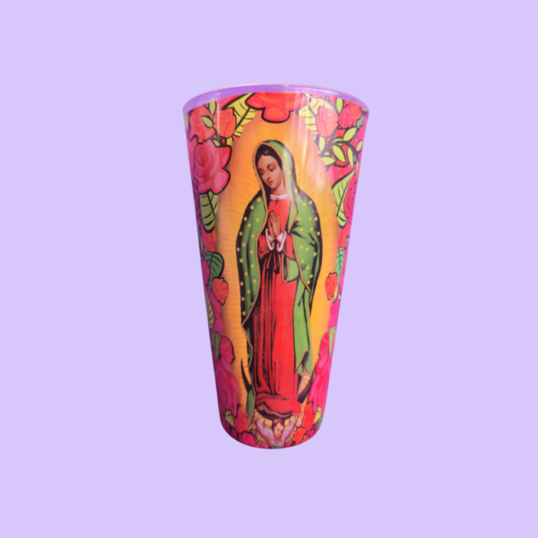 Guadalupe candle
